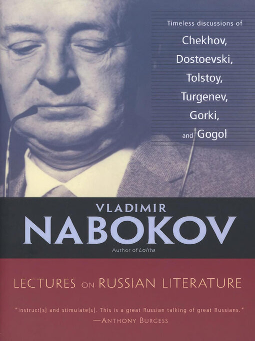 Title details for Lectures on Russian Literature by Vladimir Nabokov - Wait list